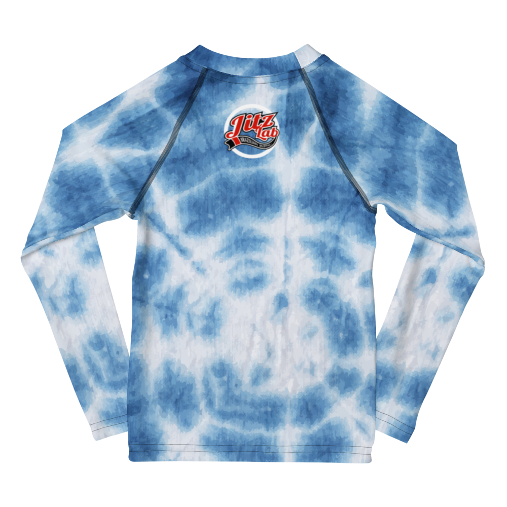 JitzLab Kids' Tie-Dye Compression Top LS - Ground Standard Gear