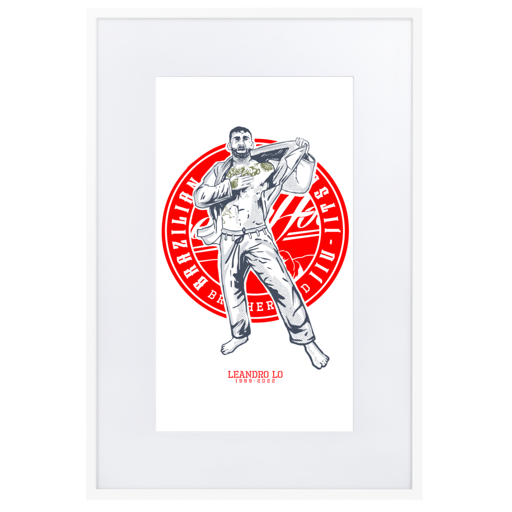 Leandro Lo Matte Paper Framed Poster With Mat