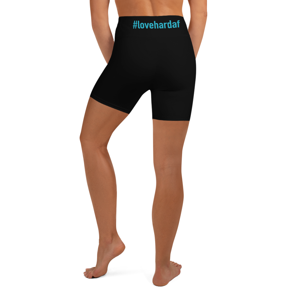 AndFlow Black AF Yoga Shorts