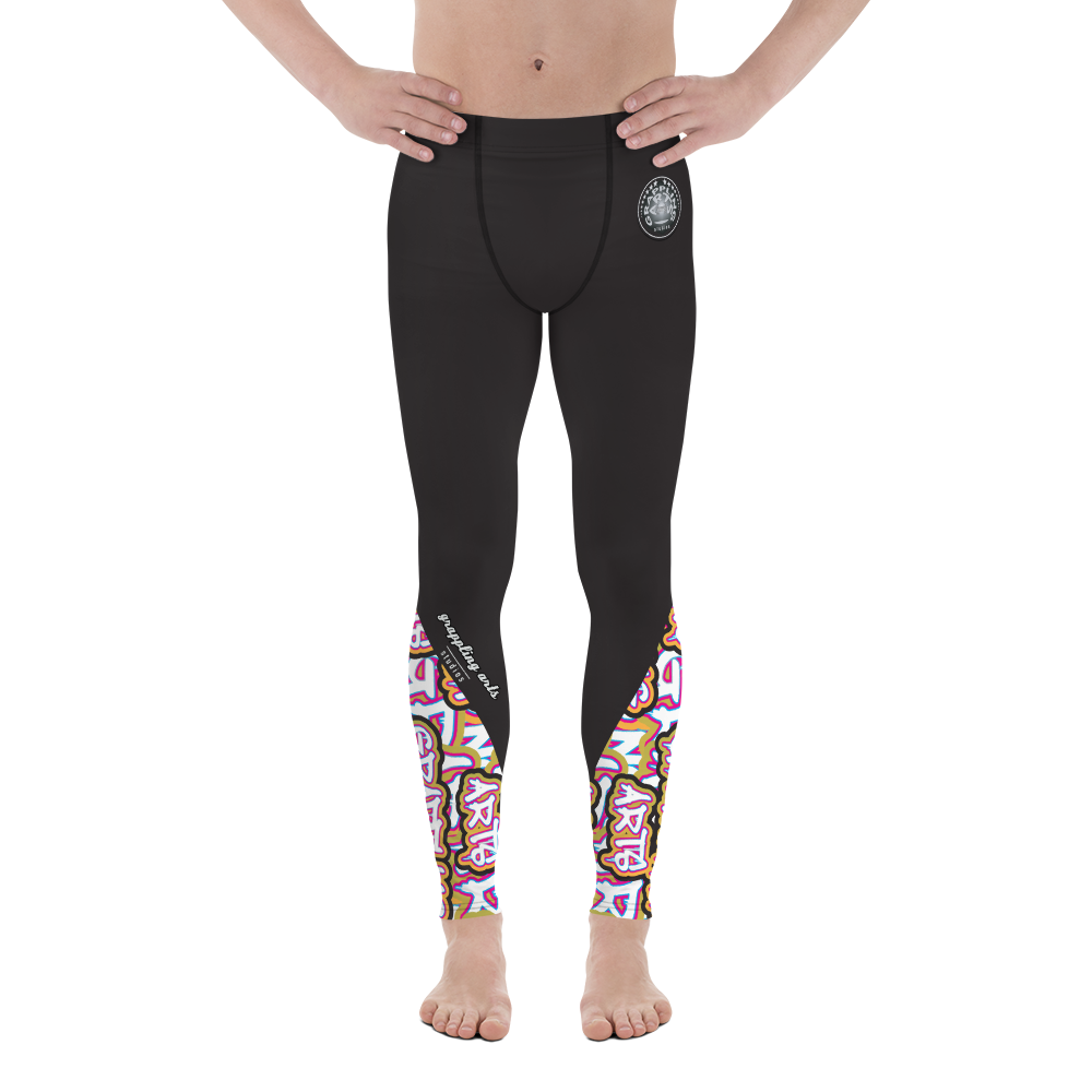 GAS Men's Graffiti Brace Leggings