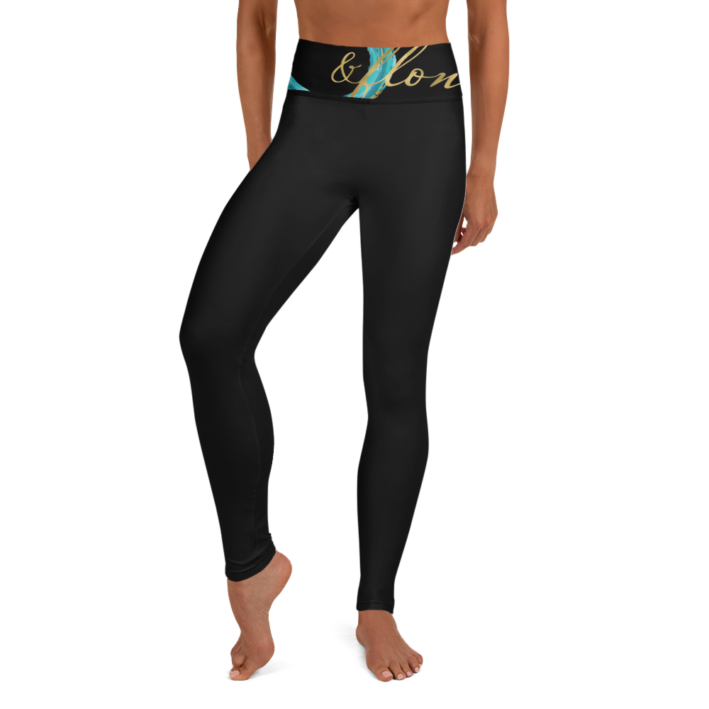 AndFlow Black AF Yoga Leggings