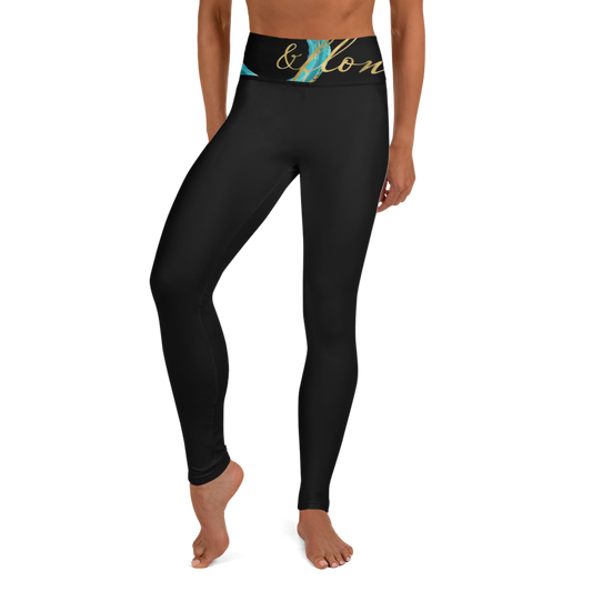 AndFlow Black AF Yoga Leggings