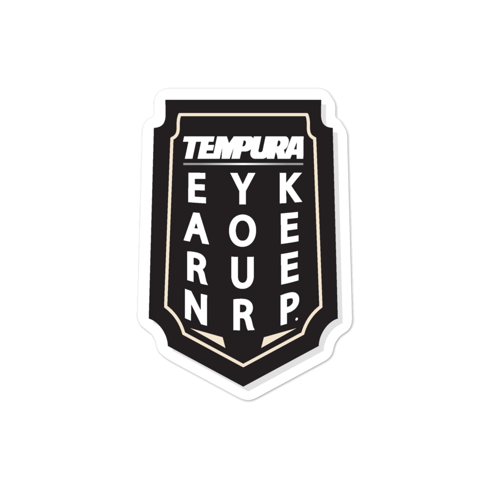 Earn Your Keep Badge Sticker