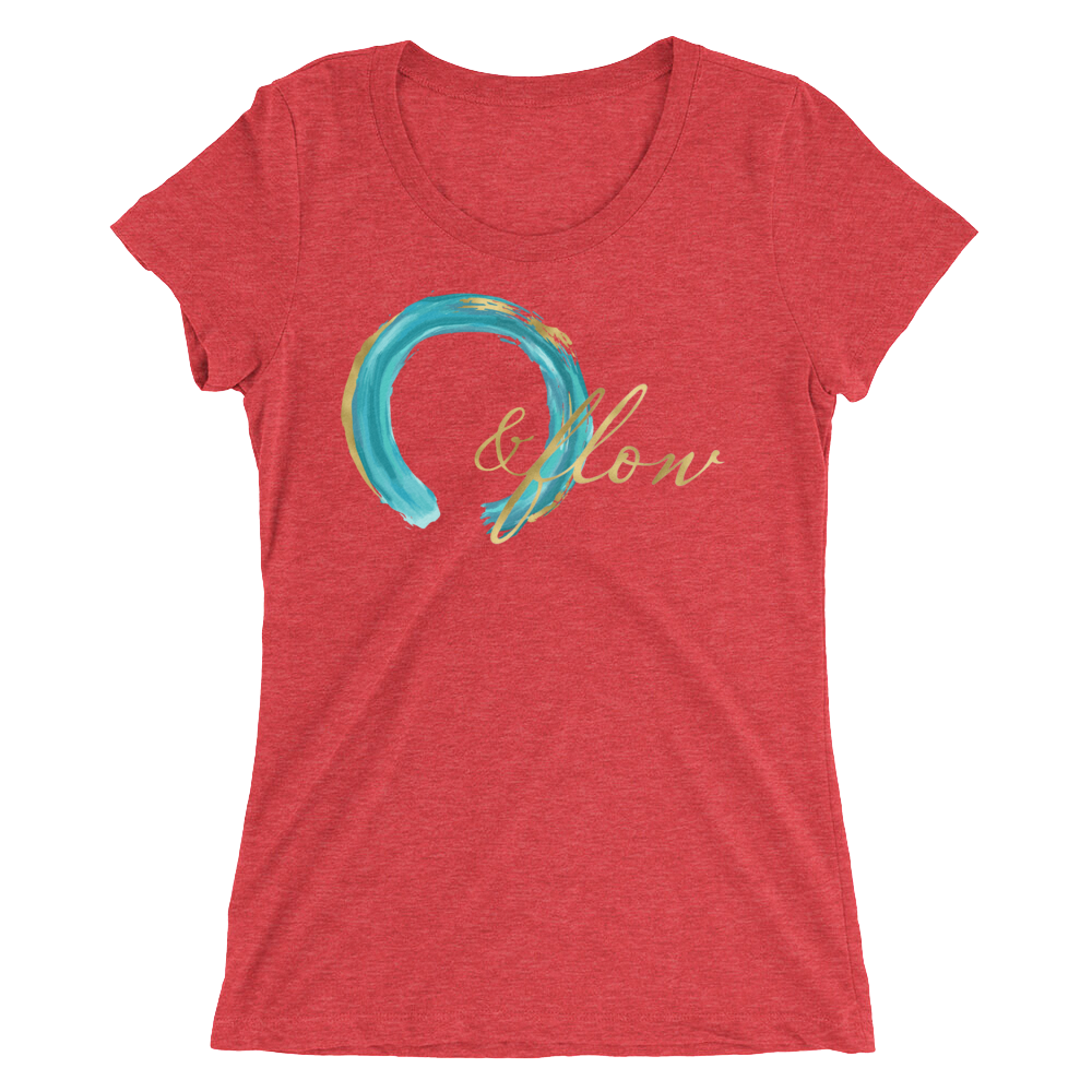 AndFlow Women's Premium Triblend Tee - Ground Standard Gear
