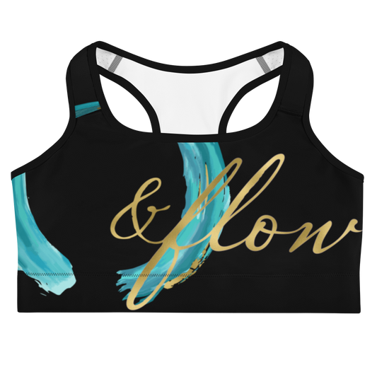 AndFlow Black AF Sports Bra