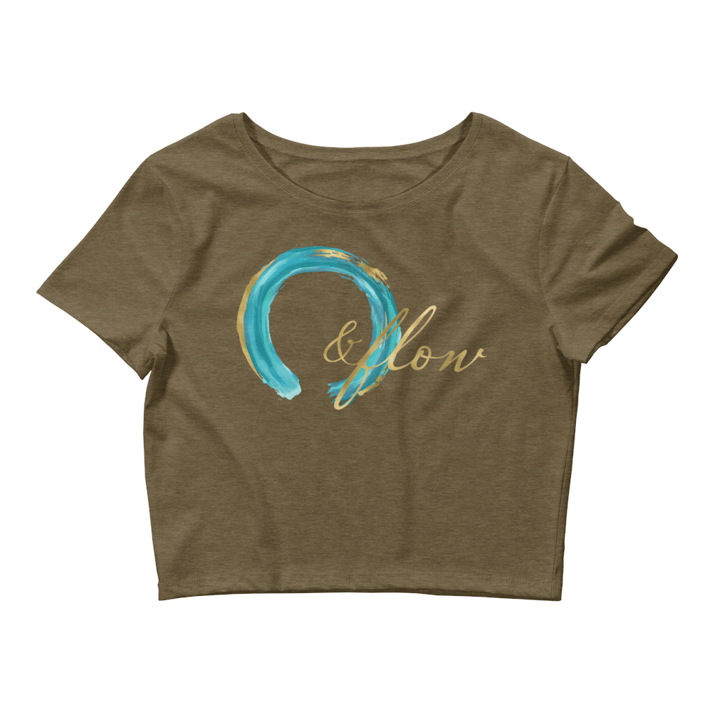 AndFlow Women’s Mainstay Crop Tee - Ground Standard Gear