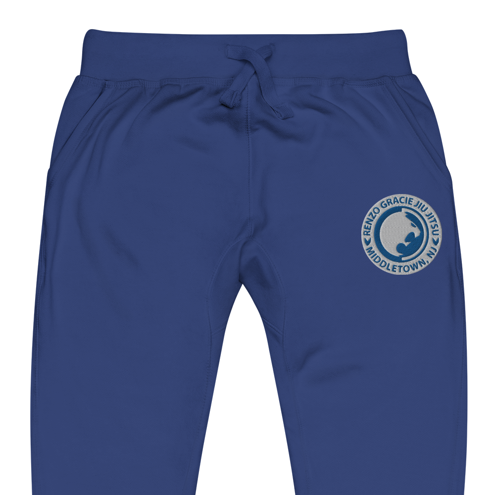 Renzo Gracie Middletown Jiu-Jitsu Embroidered Unisex Fleece Sweatpants