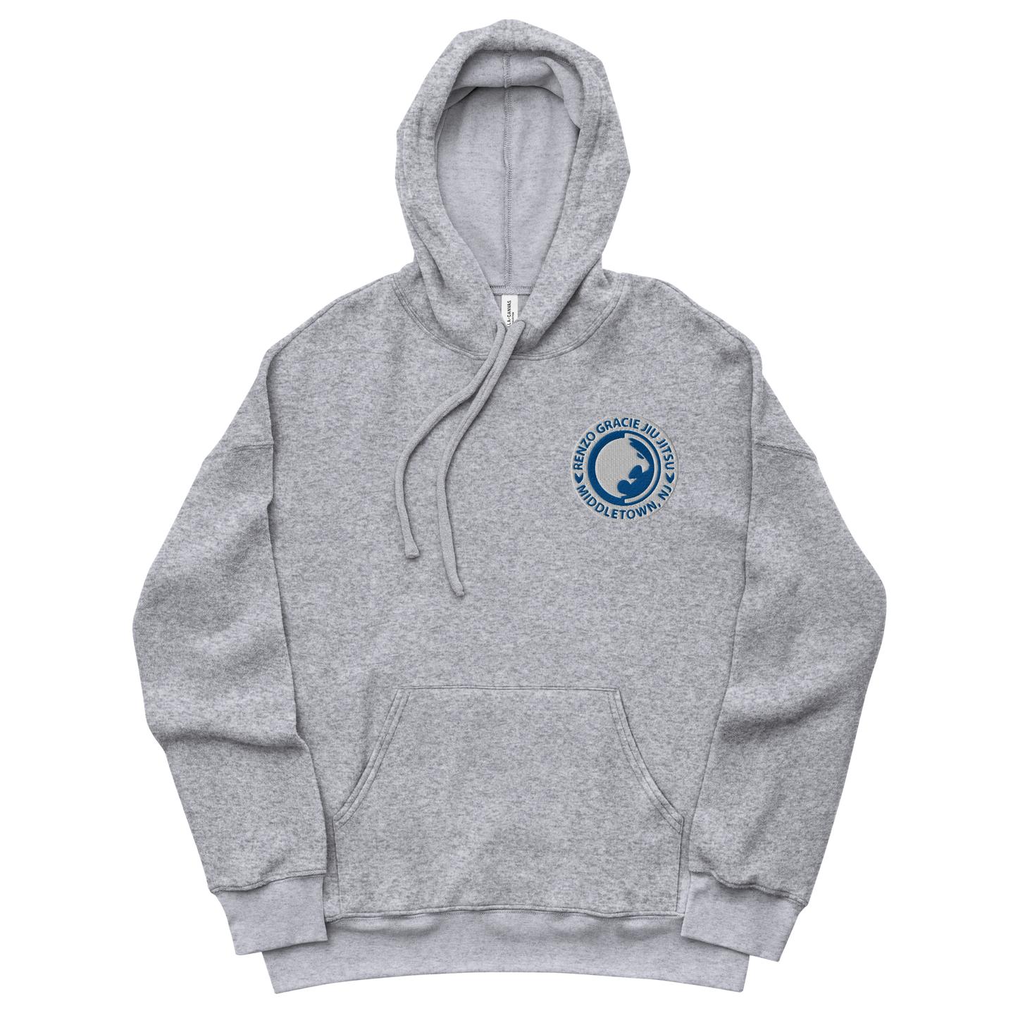 Renzo Gracie Jiu-Jitsu Middletown Unisex Embroidered Sueded Fleece Hoodie