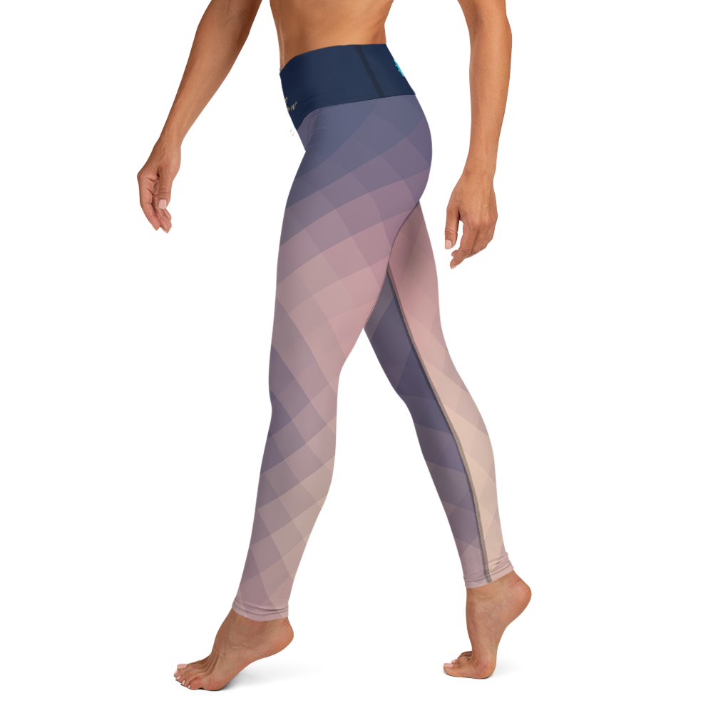 AndFlow Pastel Pixel Yoga Leggings