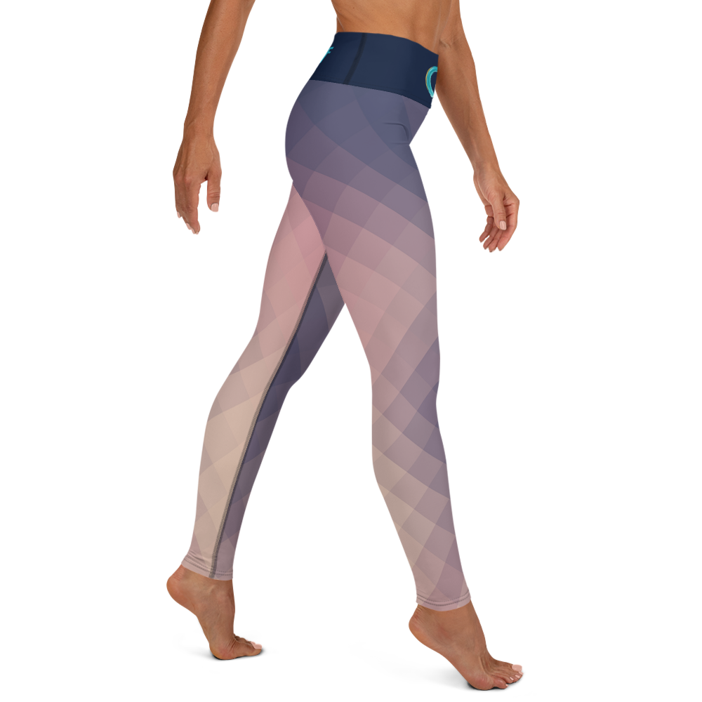 AndFlow Pastel Pixel Yoga Leggings