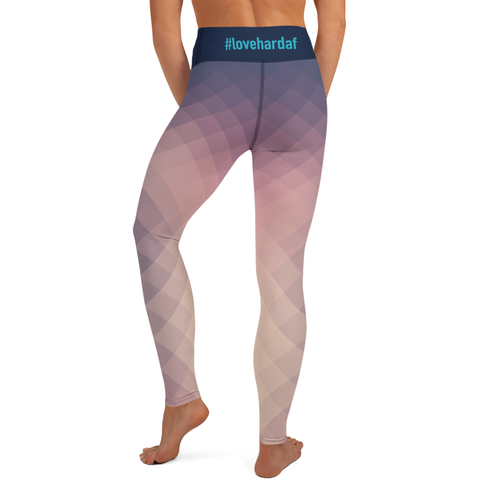 AndFlow Pastel Pixel Yoga Leggings